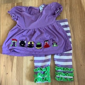 Smock monkey hocus pocus outfit